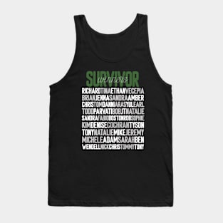 survivor winners Tank Top